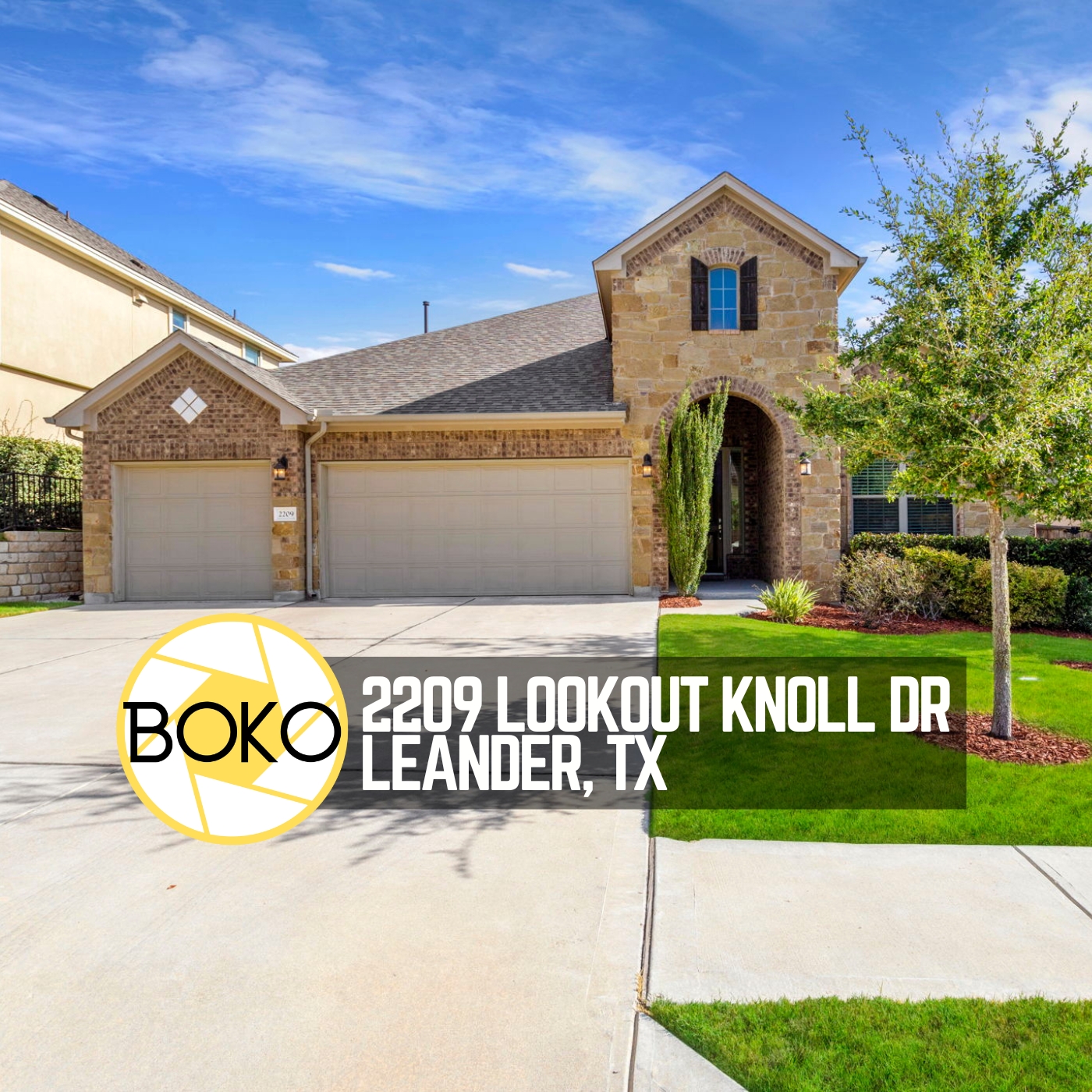 2209 Lookout Knoll, Leander, TX Boko Media